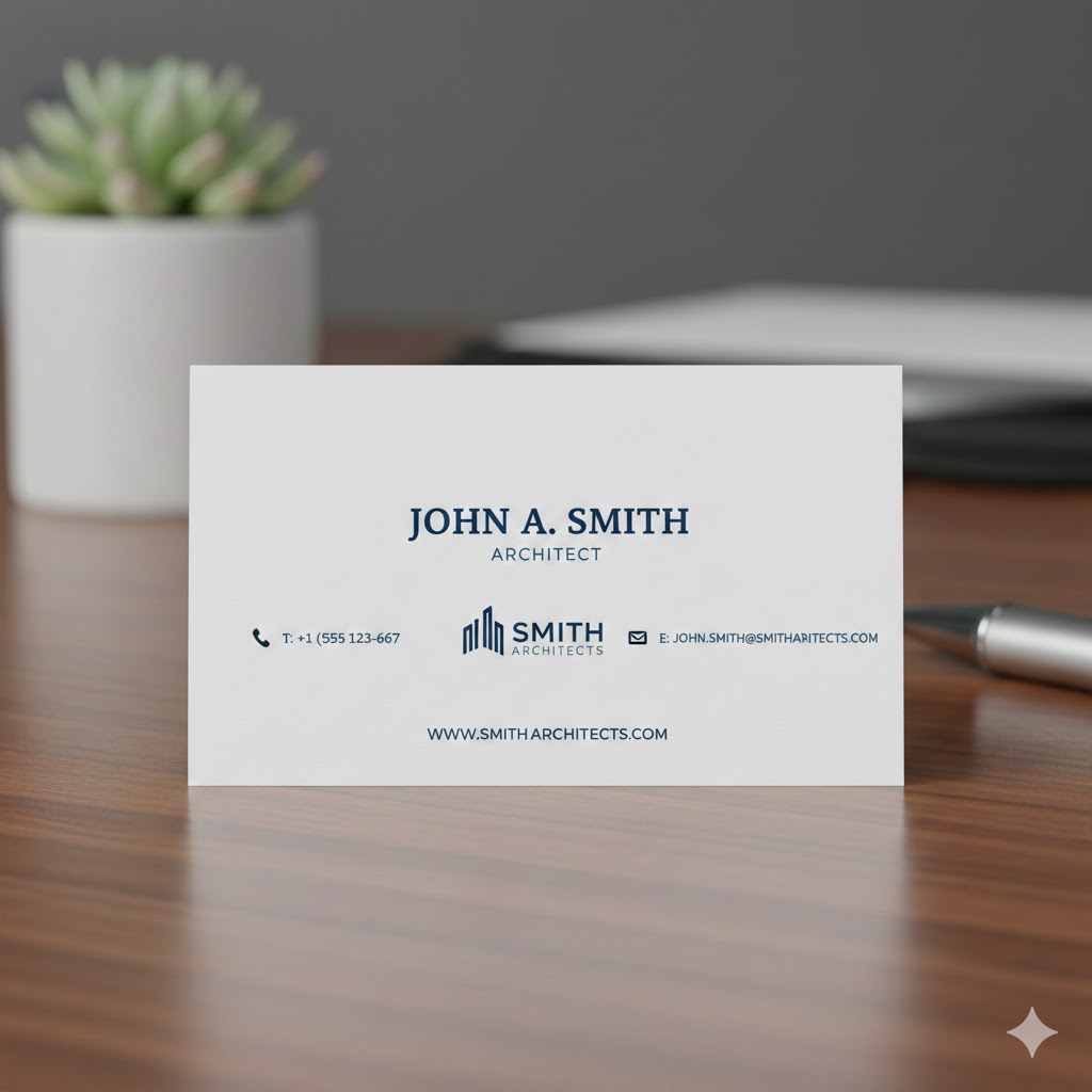 Standard Visitkort - Premium visitkorttrykning